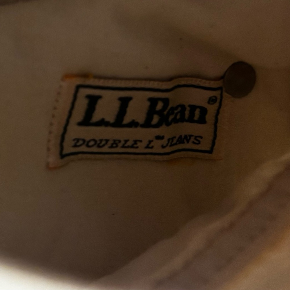 L.L. Bean Double L White Jeans – Size 8, Near Perfect Condition 🤍 - Picture 6 of 7